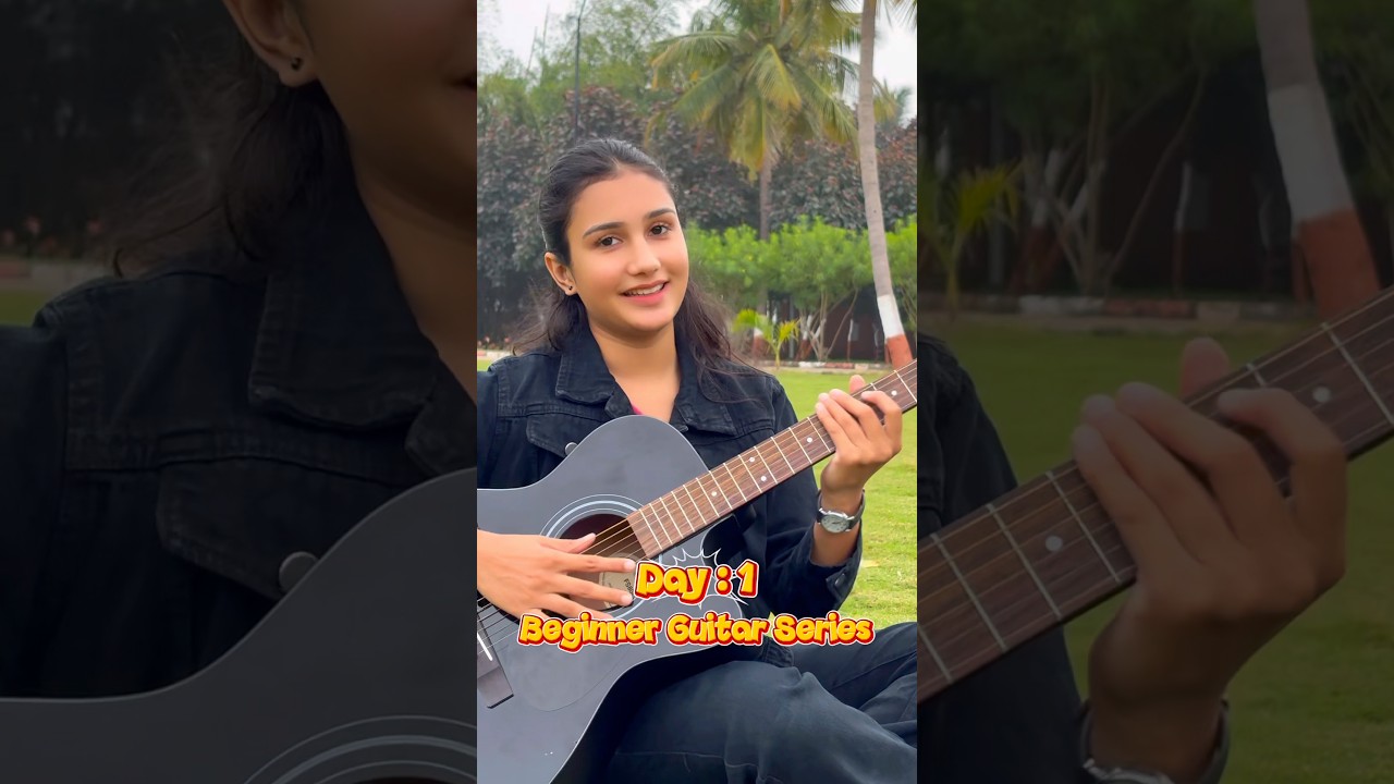 Day 1 of the Beginner Guitar Series 🎸  Let&rsquo;s start with the basics and built from here!