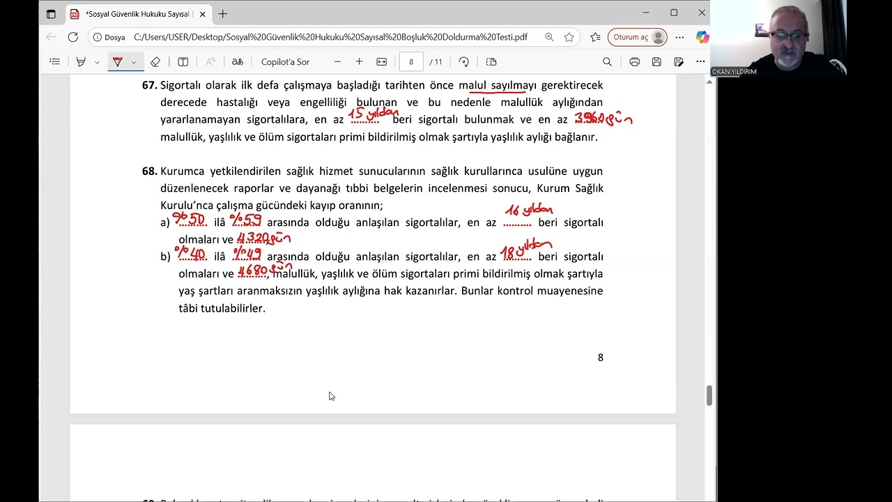 Sosyal Güvenlik Hukuku 1-3