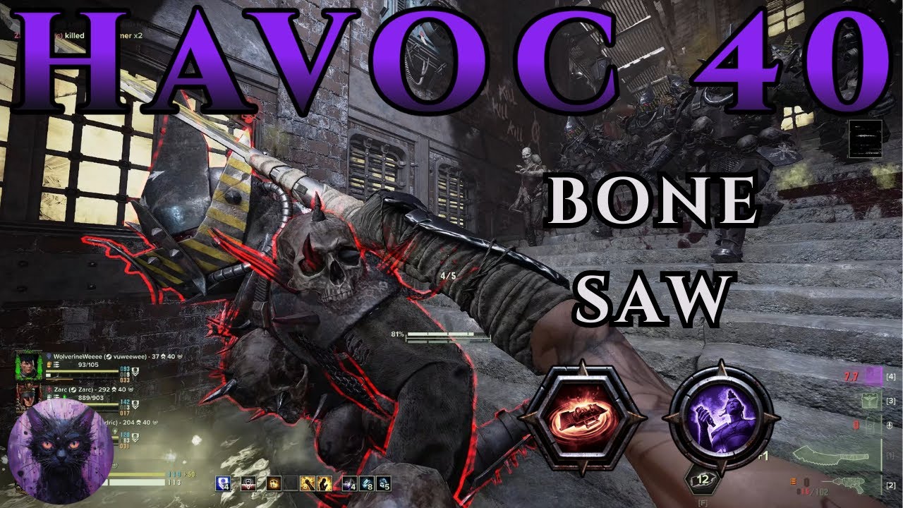 Hive Scum - Bone Saw & Needle Pistol | Havoc 40 Gameplay | Dark Communion | Darktide