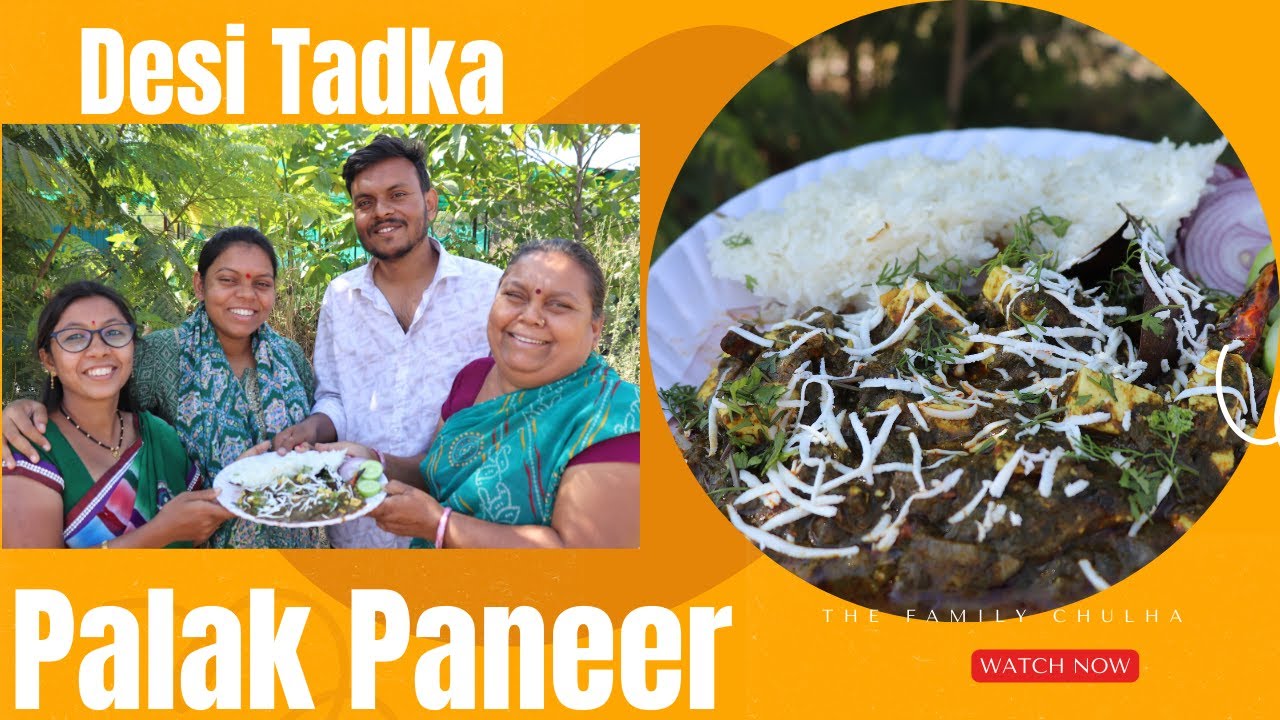 Palak Paneer Banane Ka Desi Tarika | पालक पनीर देसी स्टाइल | The Family Chulha