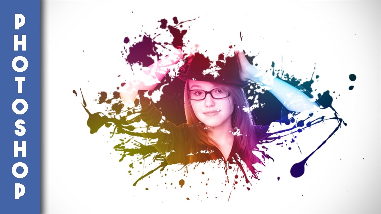 Paint Splash Effect/Splatter Effect | Photoshop Cs6 |Photoshop Tutorial