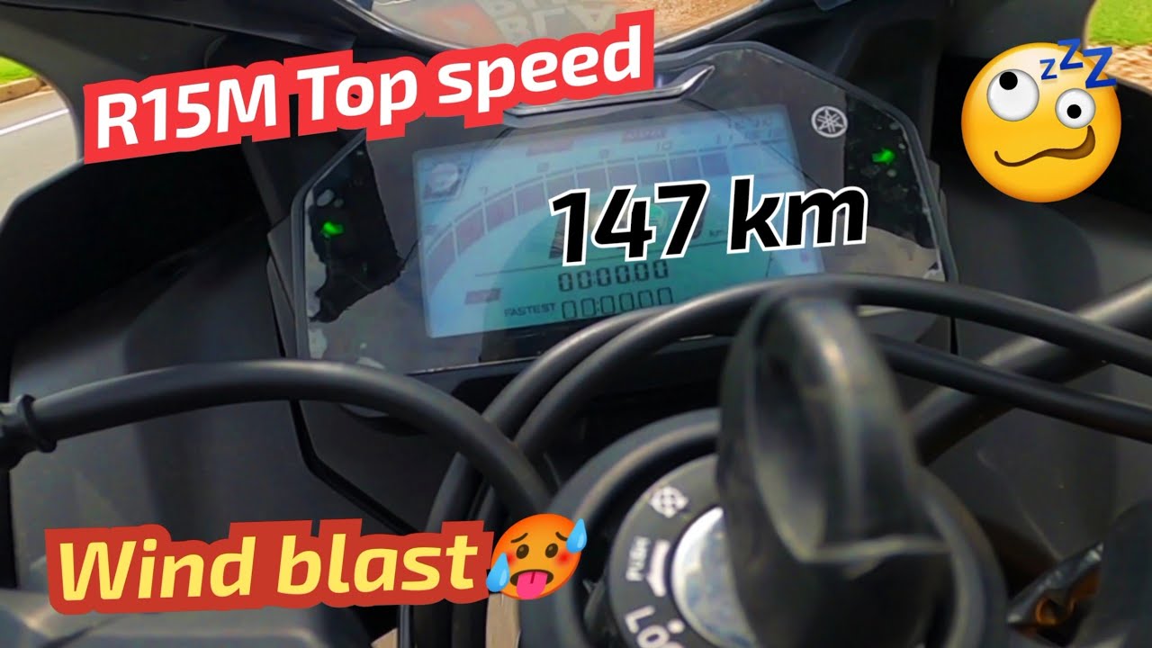 Yamaha R15M Top speed 🥵 / R15V4 Top speed 🚫