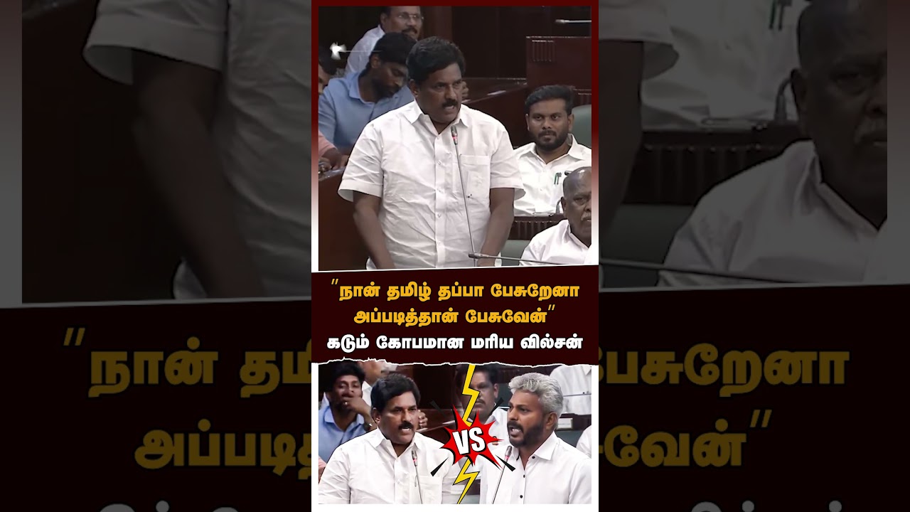 Marie wilson angry | &rdquo;நான் தமிழ் தப்பா பேசுறேனா? அப்படித்தான் பேசுவேன்&rdquo; கடும் கோபமான மரிய வில்சன்