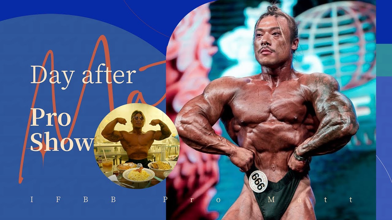 Non-stop eating day after Pro show