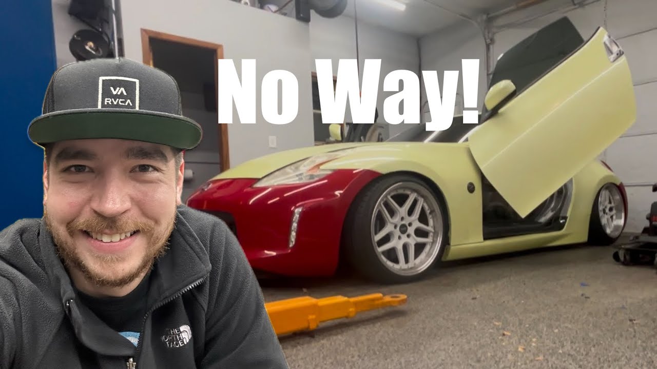 Lamborghini Door Install on my Nissan 370z! Full Install Guide!