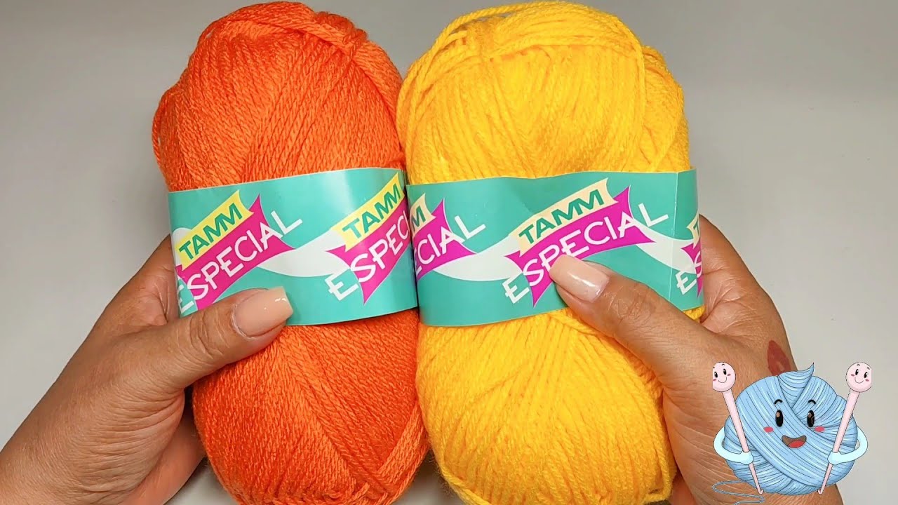 TEJE FÁCIL Y RÁPIDA BONITA PUNTADA BICOLOR