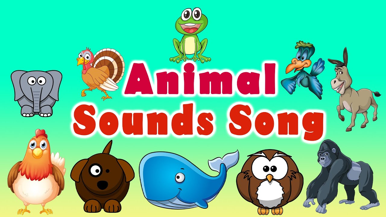 Animal Sounds Song 2 | Animal Sounds for Babies | LittleKidsTV