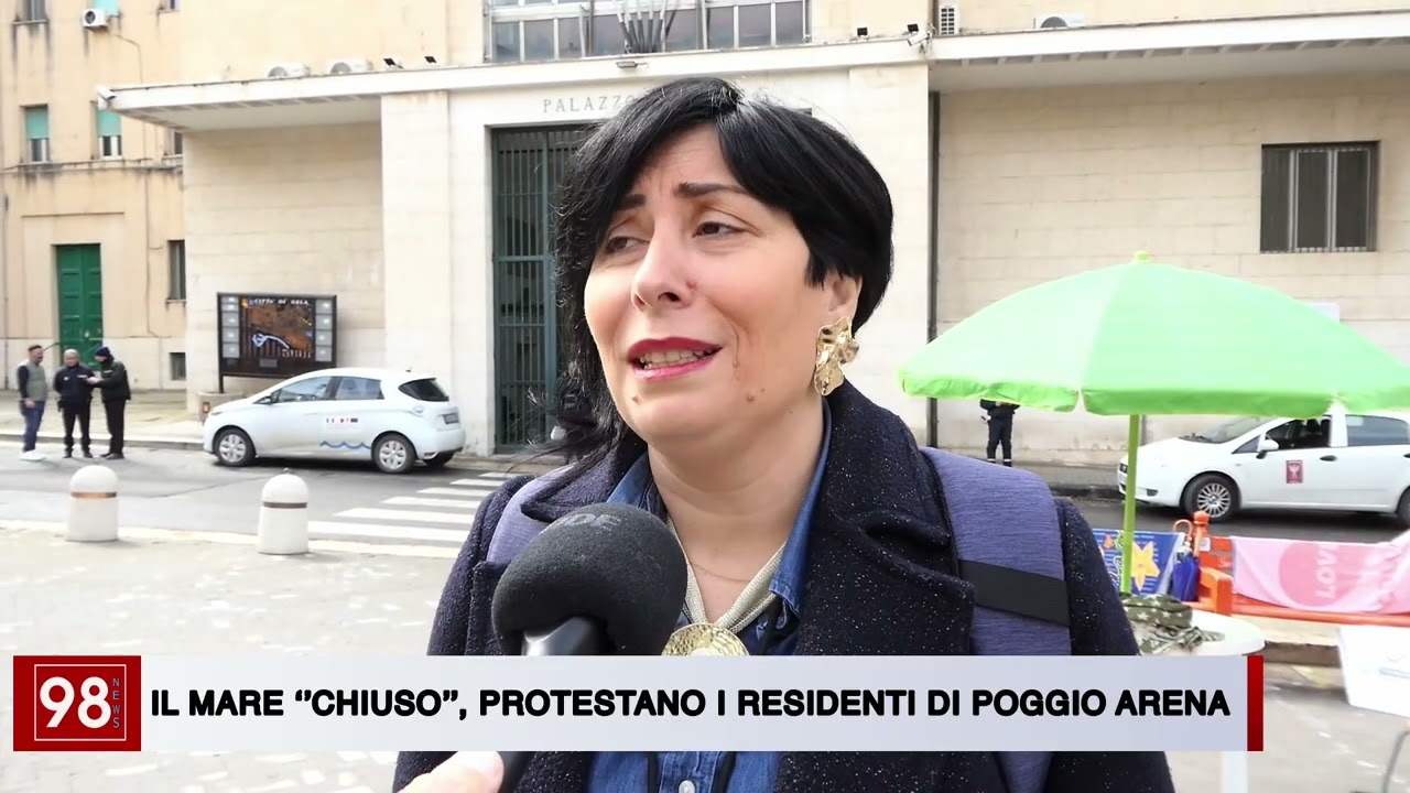 IL MARE ‘’CHIUSO’’, PROTESTANO I RESIDENTI DI POGGIO ARENA