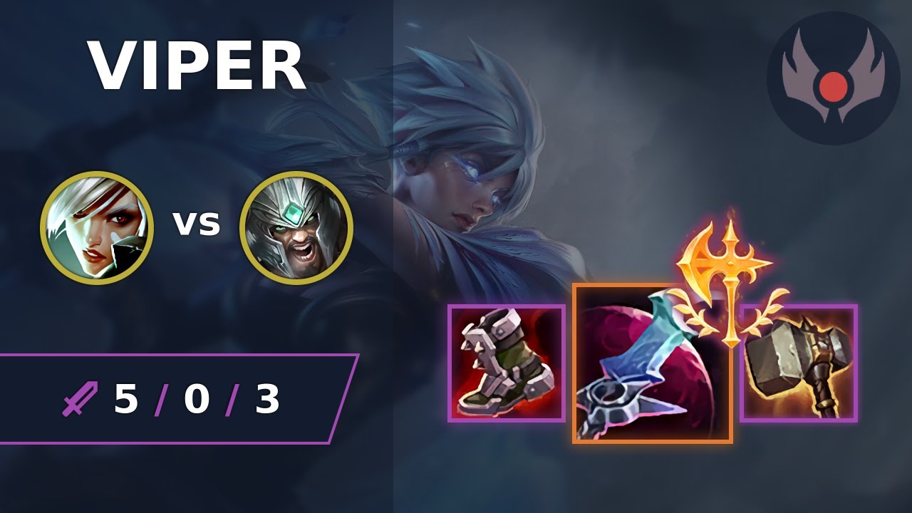 [ Viper ] Riven TOP vs Tryndamere | EUW GRANDMASTER | LOL Season 2024