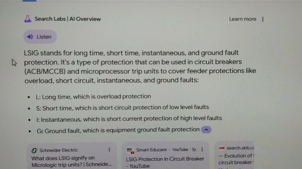 LSIG fullform of ACB Protection