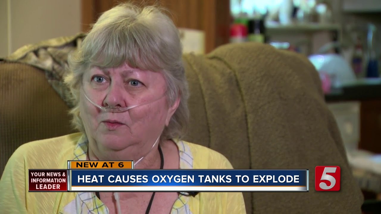 Oxygen Tanks Explode In Back Of Woman’s Car
