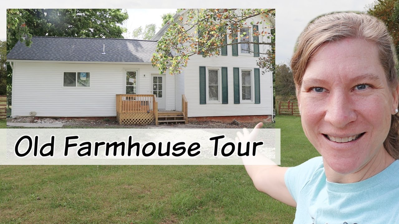 Our NEW House! Old 1800s Farmhouse Tour | HUGE Renovation Project Underway! Before and After