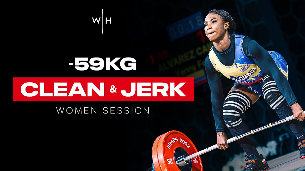 W-59kg Clean & Jerk | World Weightlifting Championships 2023