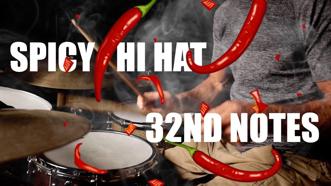 Spicy 32ND Note Hi Hats (Transform your hi-hat grooves!)