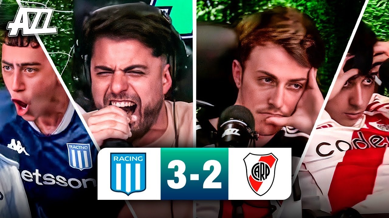 RACING ELIMINÓ a RIVER del CLAUSURA: GANÓ 3-2 en AVELLANEDA - REACCIÓN EN VIVO con EQUIPO CEF