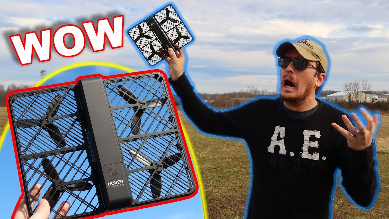 Wow!  It Cost How Much?!  Hover Camera Passport 4K Self-Flying Auto Follow Drone - TheRcSaylors