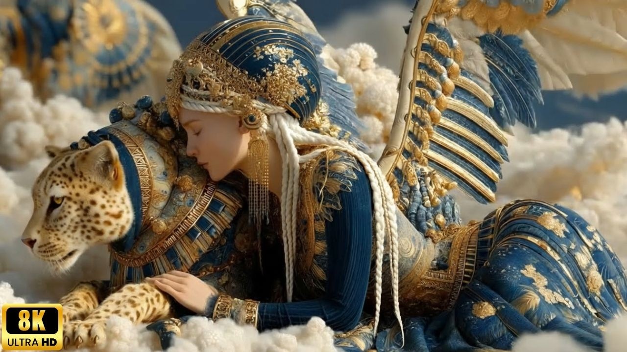Golden Pyramid Aesthetic | Relaxing Ancient Egypt Fantasy Music & Cinematic Ambience