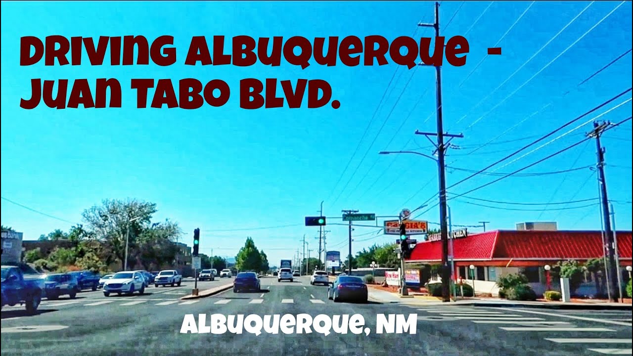 Driving Albuquerque  - Taking a ride down Juan Tabo Blvd.