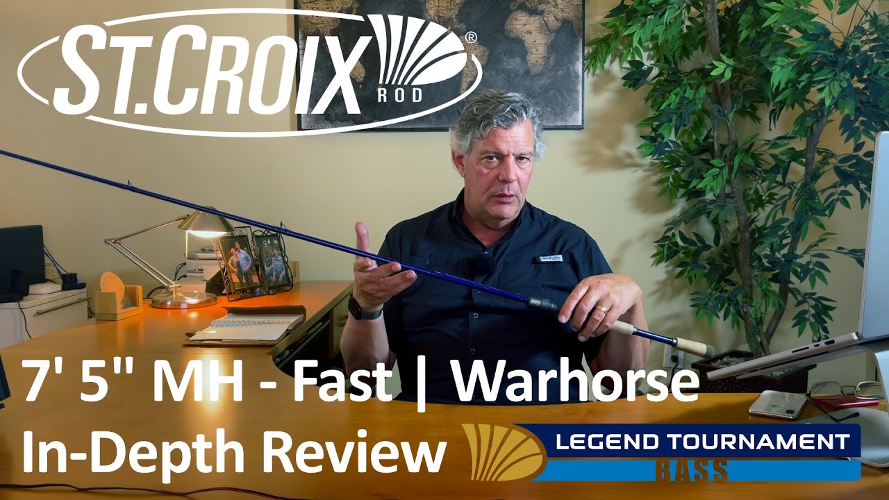 St Croix Rod Review - Legend Tournament Bass Warhorse 7'5