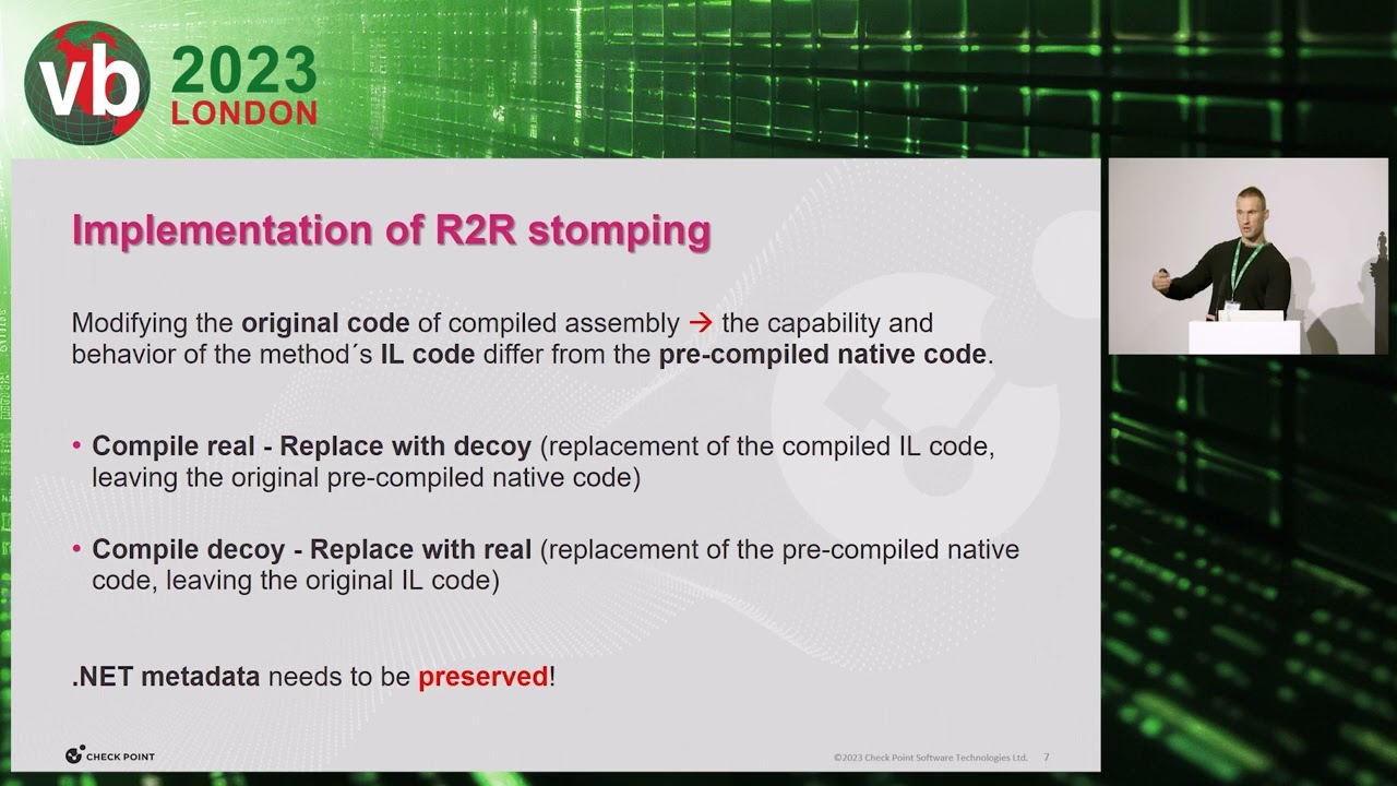 R2R stomping &ndash; are you ready to run - Jiř&iacute; Vinopal (Check Point Research)