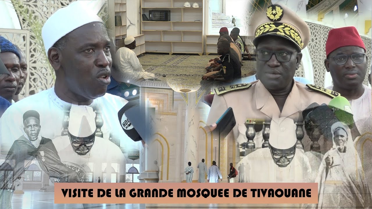 VISITE DU PRÉFET ACOMPAGNÉ PAR LE COSKAS ET ALDIANA  POUR LA SÉCURISATION DE LA MOSQUÉE DE TIVAOUANE