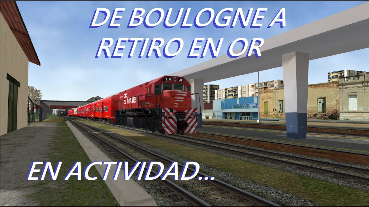 Linea Belgrano Norte ( Ferrovias ) / Actividad Boulogne - Retiro [ OR ]