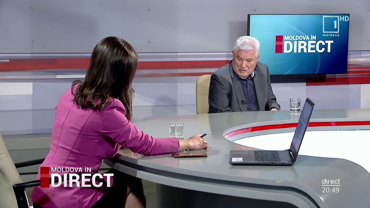 Moldova în Direct: Liderul PCRM, Vladimir Voronin
