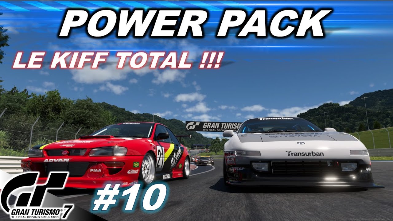 GRAN TURISMO 7 - J'ai kiffé (pas le résultat mais surtout la course) Power Pack #10