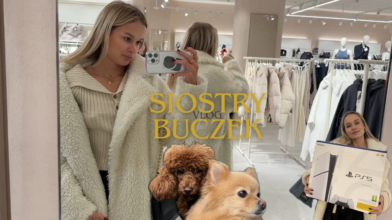 VLOG: KUPIŁYŚMY PS5 | Siostry Buczek