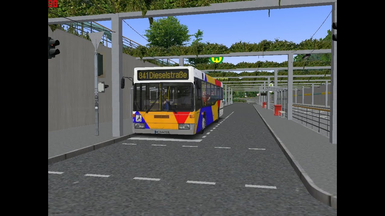 OMSI2 GR: 3gen Mercedes Benz O405N2 solo 12m 3d paint OASTH