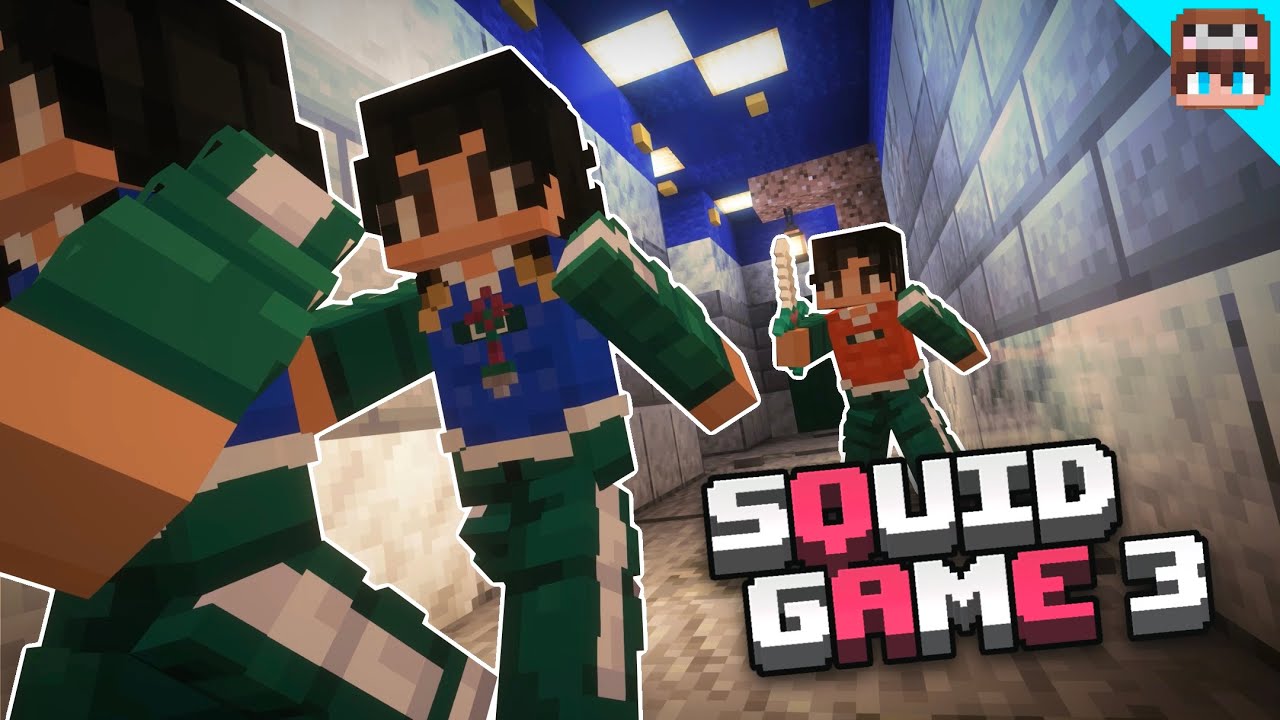 Squid Game Season 3 - Hide and Seek Game (MINECRAFT RECREATION)