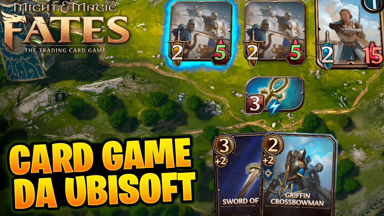 SAIBA COMO FUNCIONA O NOVO CARD GAME DA UBISOFT | Might & Magic Fates