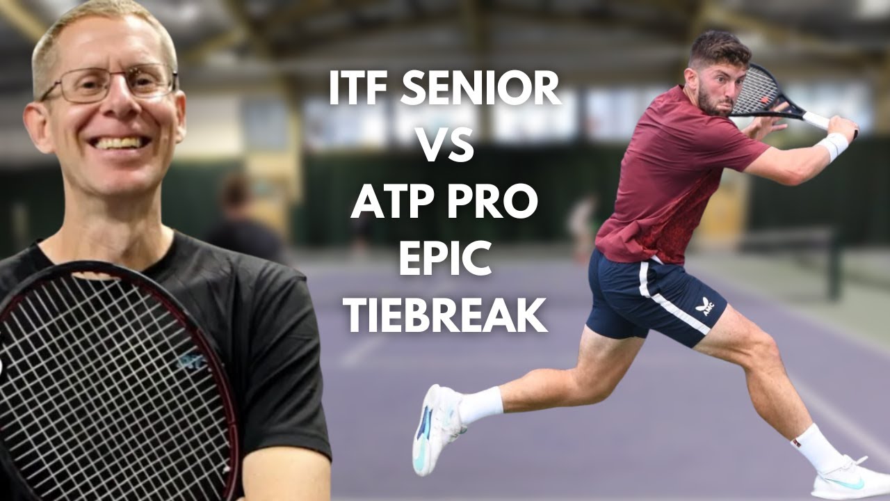 ITF SENIOR vs ATP Pro - Certified epic!