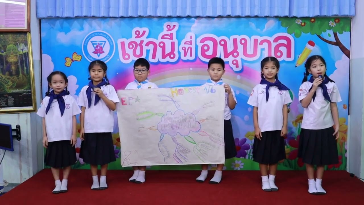 โครงงานคุณธรรม ระดับชั้นประถมศึกษาปีที่ 1 