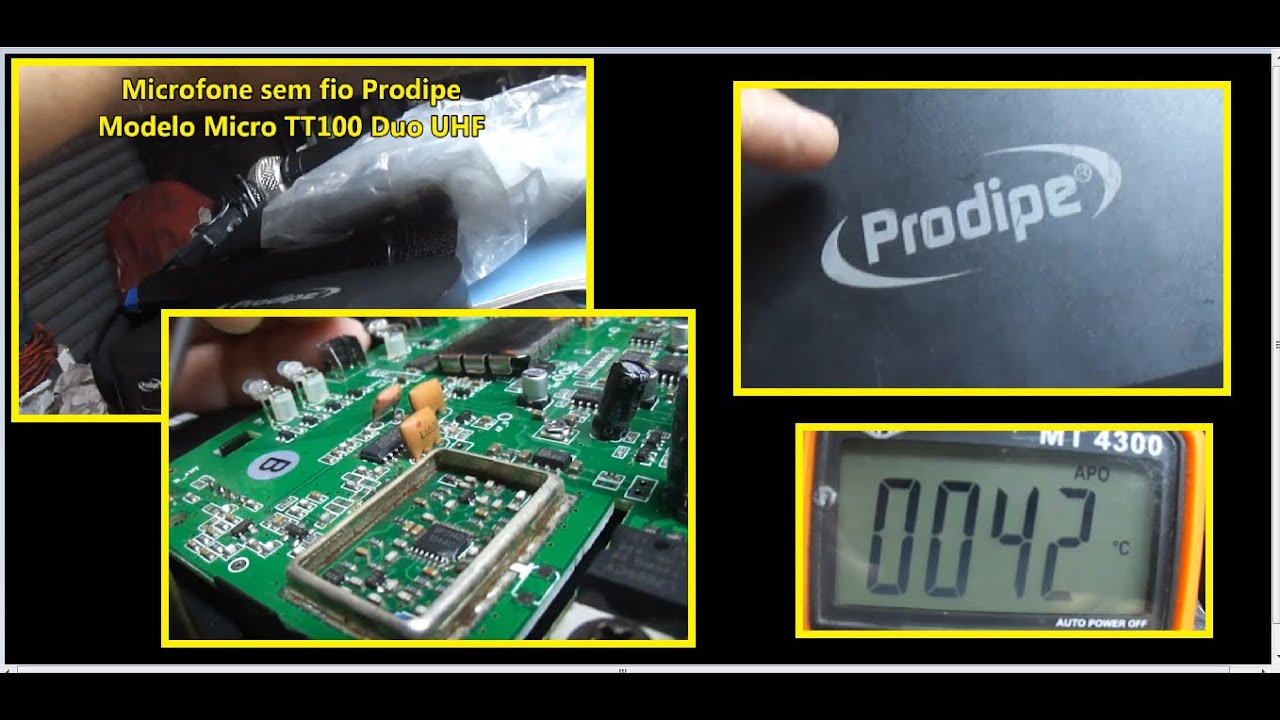 Orçamento Microfone sem fio Prodipe TT100. Vamos conversar.
