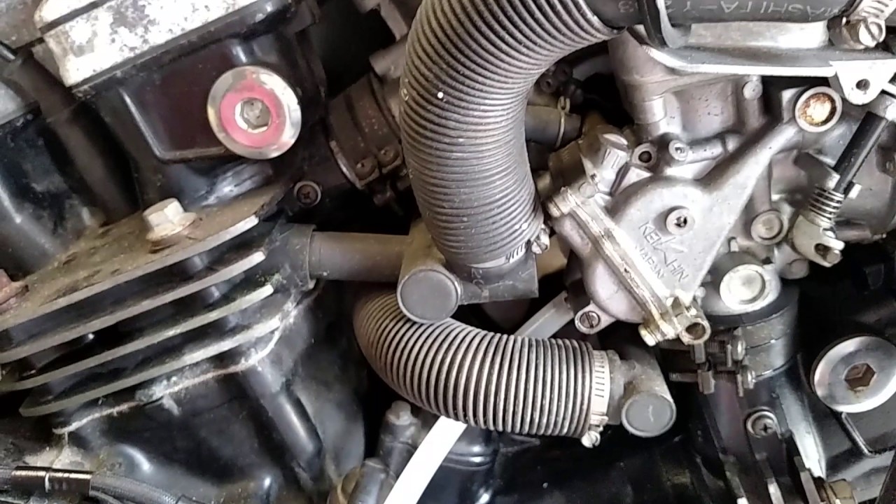 1982 Honda Magna VF750 V45 Carburetor Vent Pipe Fuel Leak