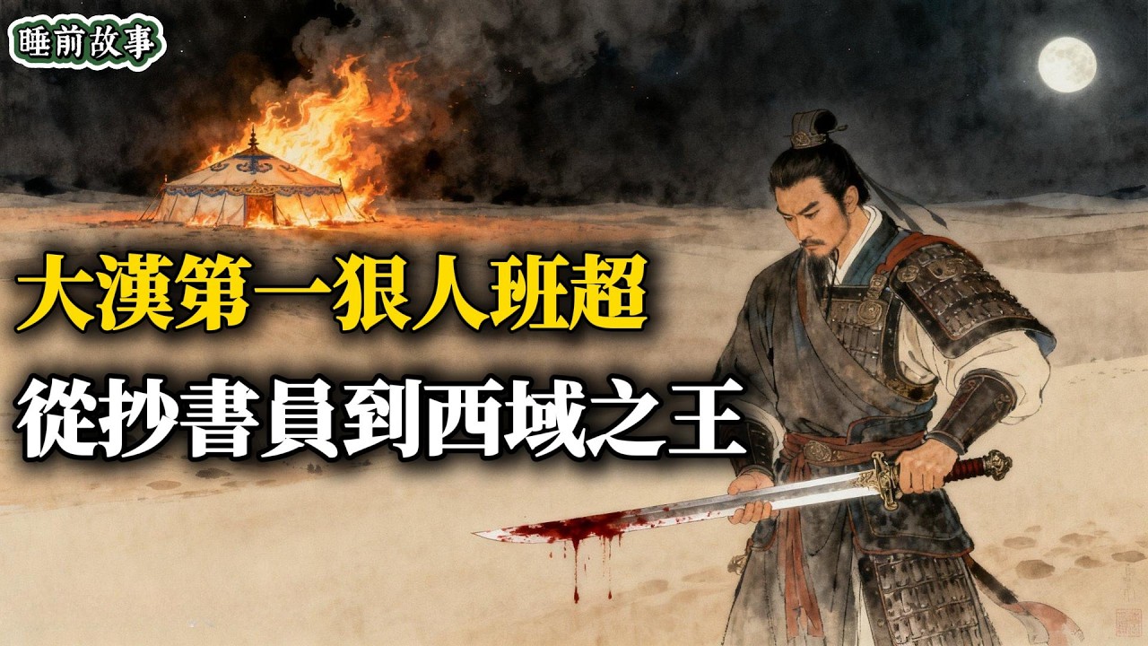 班超：那個在大漢基層抄書的中年人，是如何成為西域之王的？ | 助眠