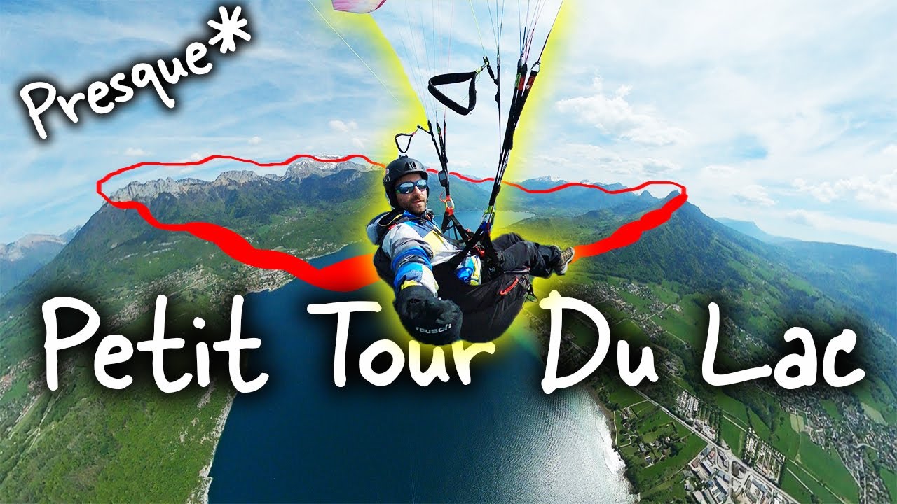 A 🤏 ÇA PASSAIT! (Presque) Petit tour du lac en Parapente🪂