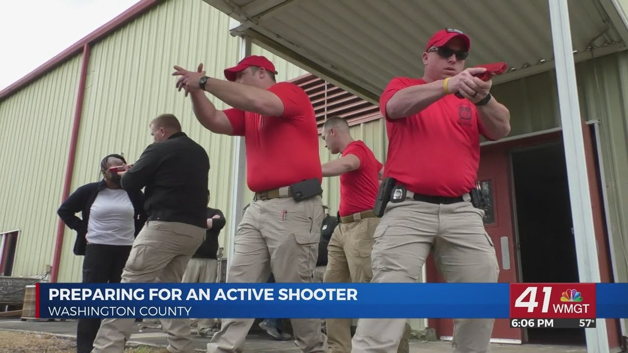 Washington County Sheriff&rsquo;s Office and 5 law enforcement agencies participate in active shooter