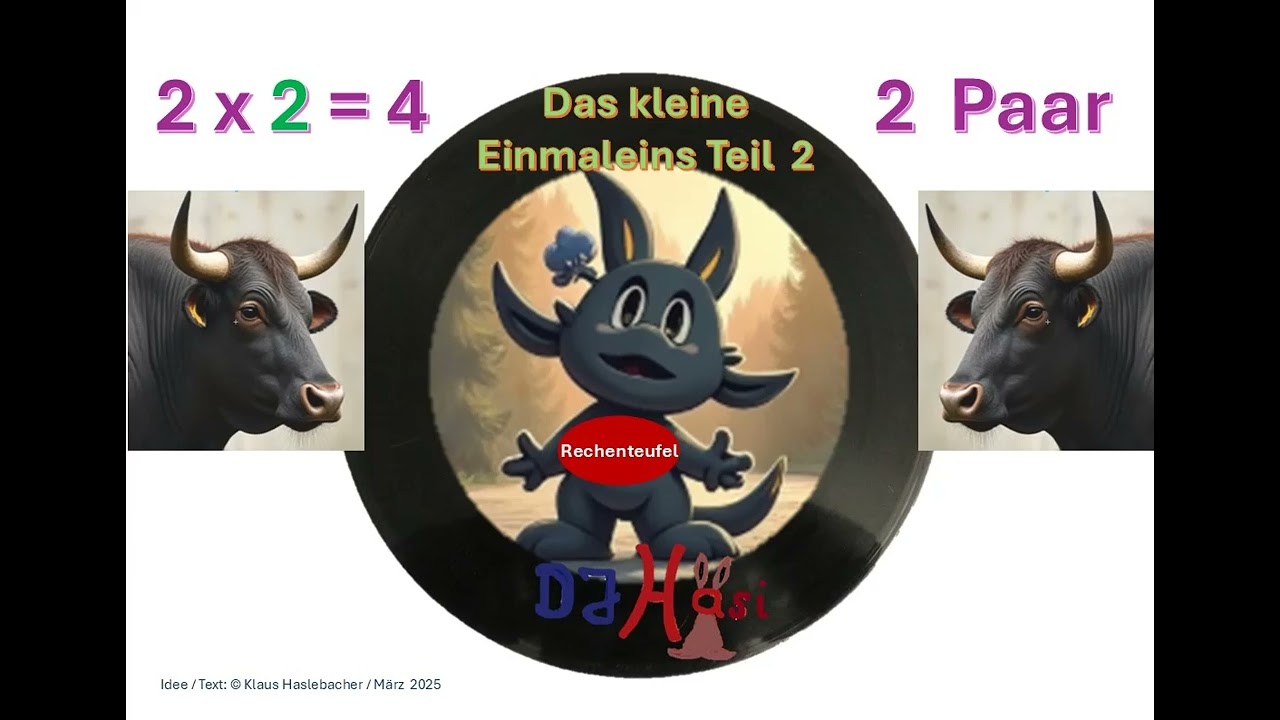 Das kleine Einmaleins Teil 1 bis 3