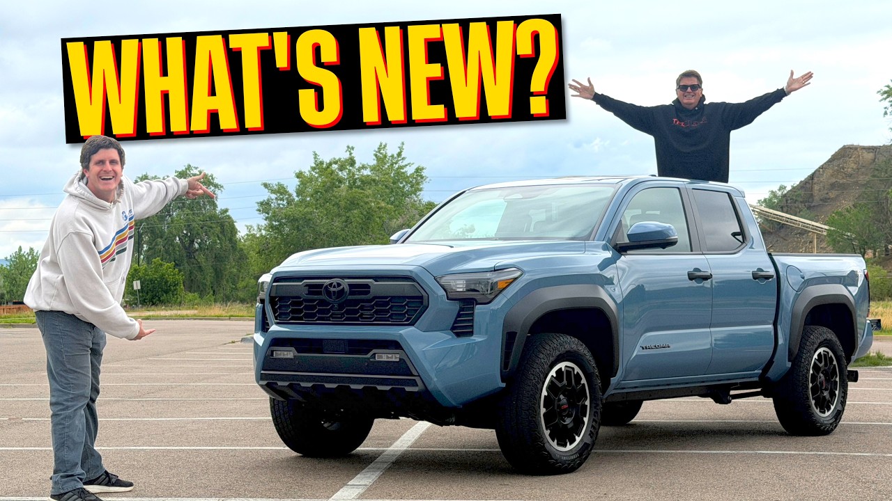 Что, чёрт возьми, происходит с Toyota Tacoma 2026 года? | Только что стало известно!