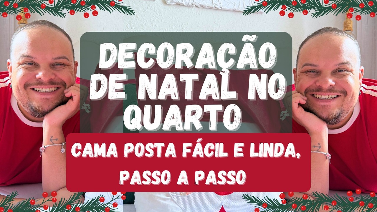 CAMA POSTA DE NATAL | Decoração simples, real e aconchegante