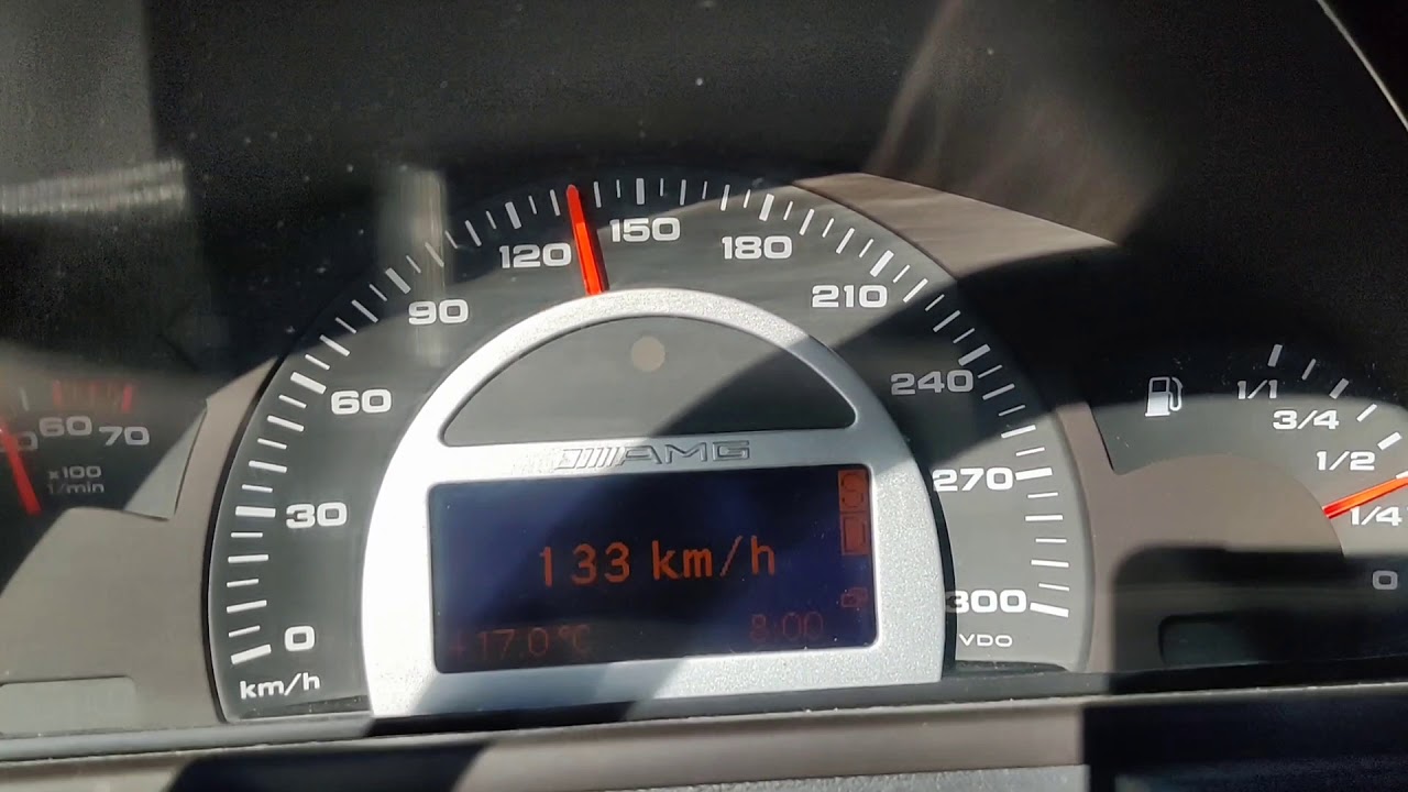 Mercedes C32 amg acceleration