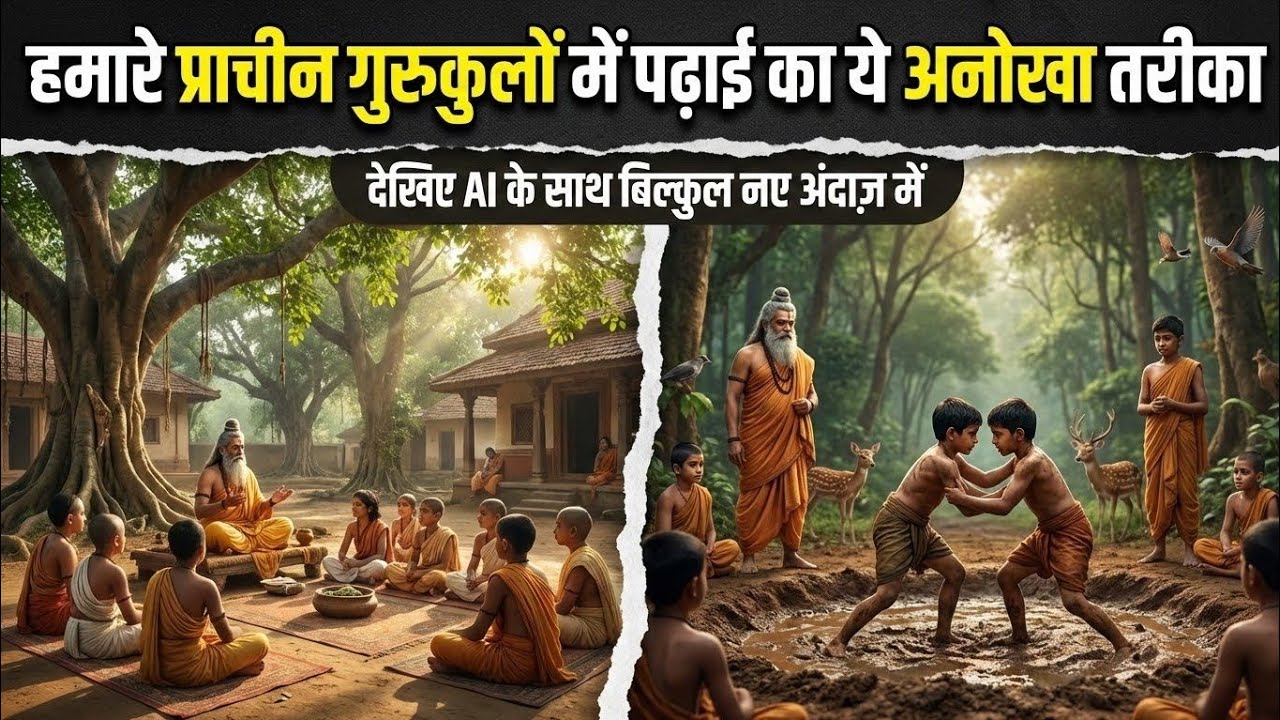 जानिए आखिर गुरुकुल में पढ़ाई कैसे होती थी | History of Indian Gurukul 