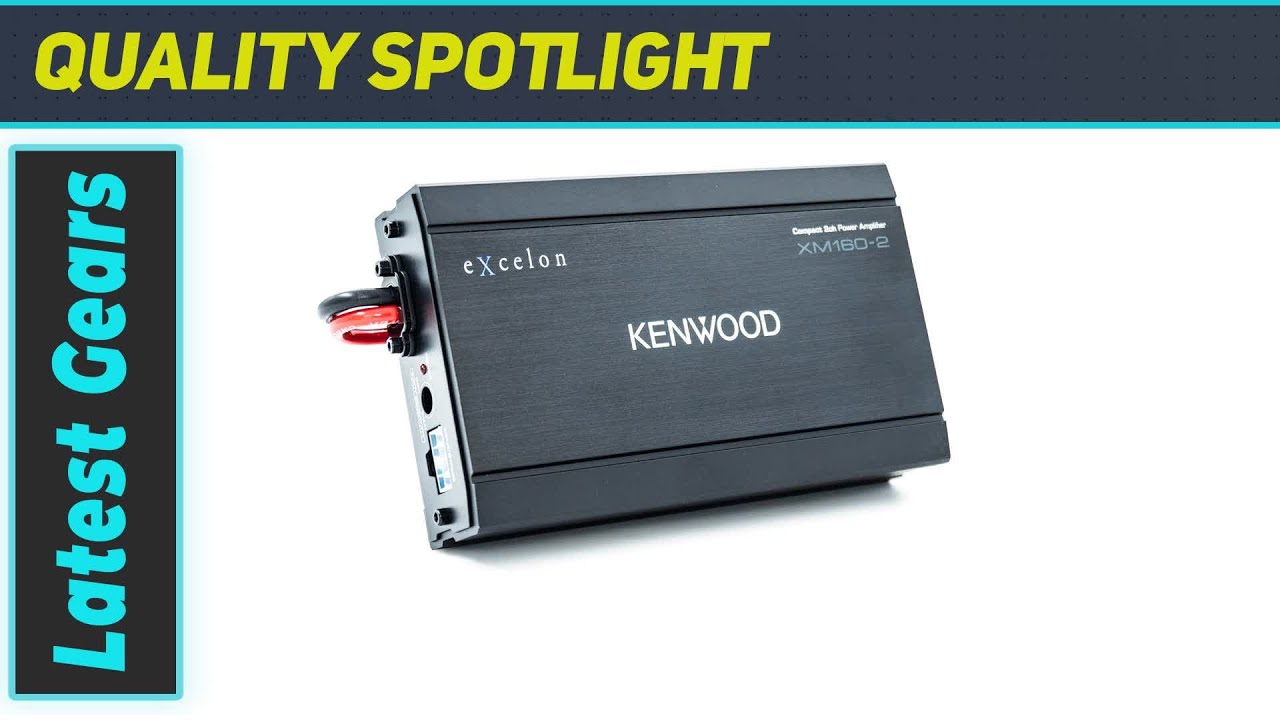 Усилитель для мотоцикла Kenwood Excelon XM160-2: лучшее решение для модернизации аудиосистемы ваш...