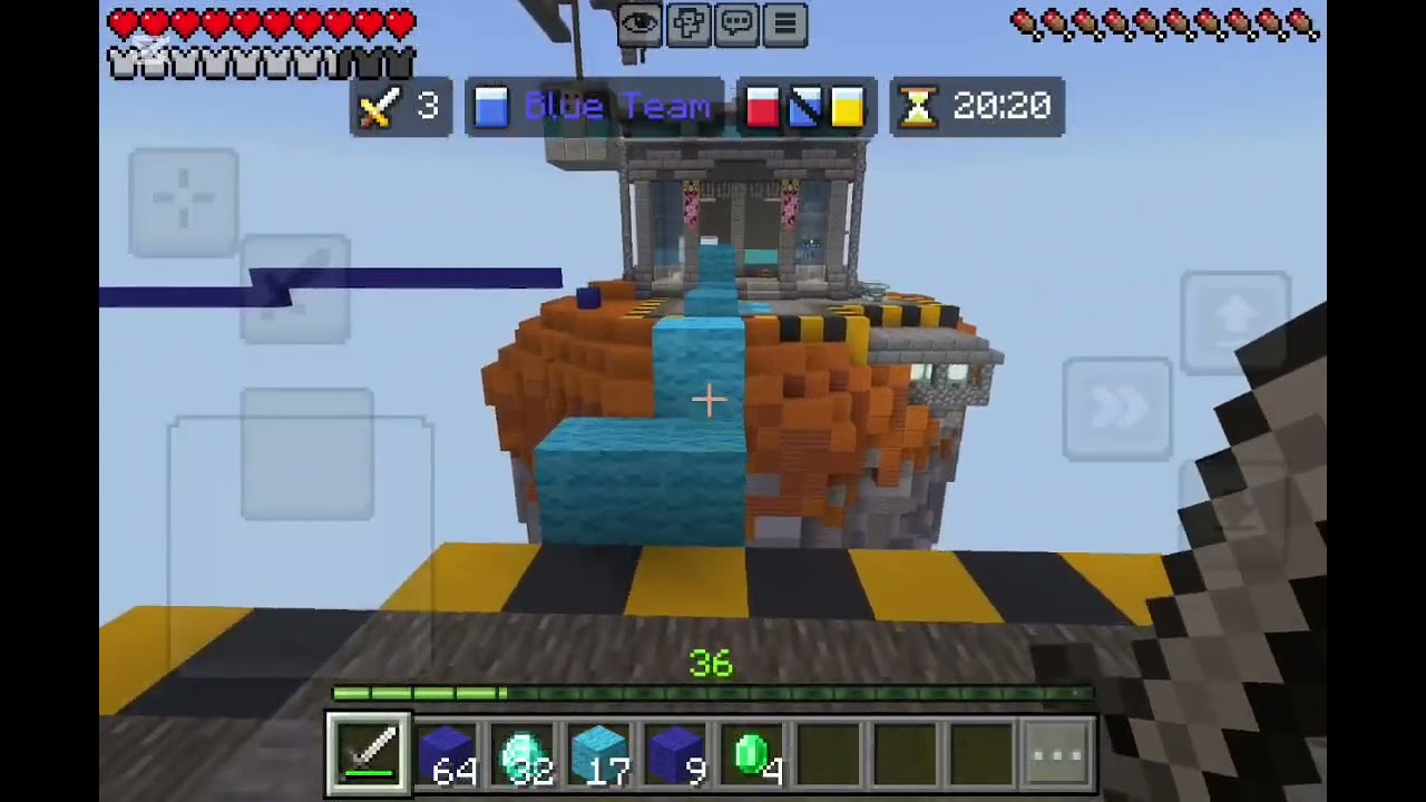 No Bed, Still Won! | Bedwars | The Hive | 60FPS |