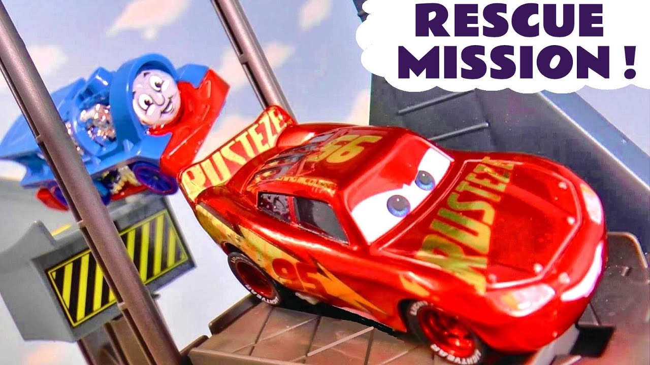 Cars Rescue Mission With Lightning McQueen And The Funny Funlings
