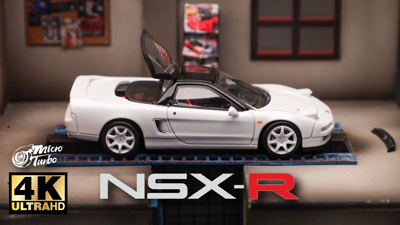 Microturbo 1:64 - Honda NSX-R l Cinema Shot 4K Die-cast