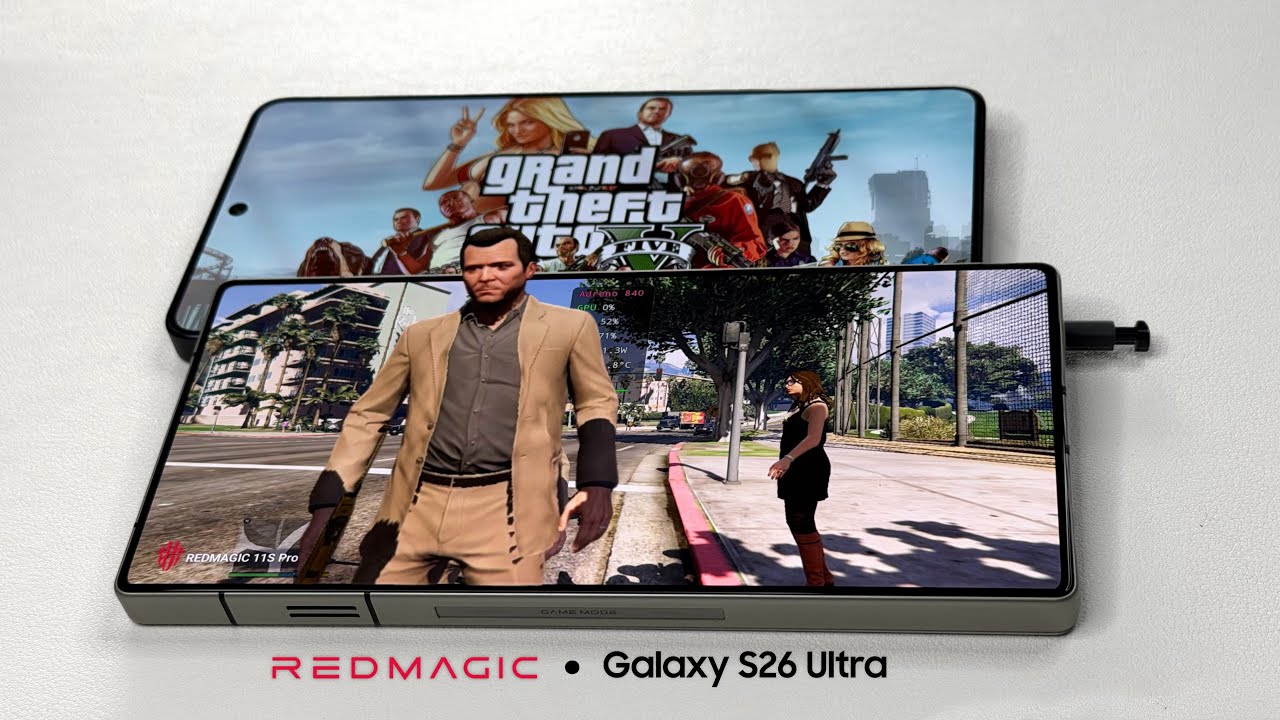 Сможет ли Galaxy S26 Ultra ОБОЙТИ REDMAGIC 11S Pro в эмуляции ПК? Тест GTA 5 на Android.