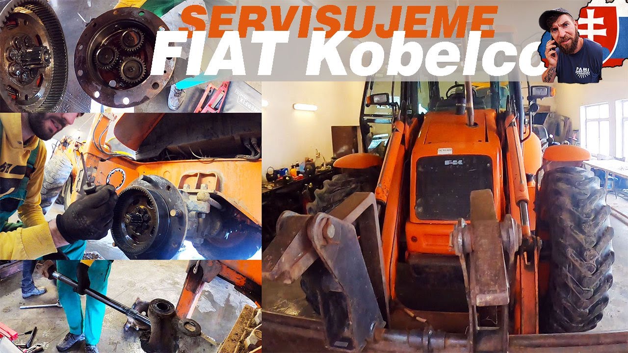 s CXkom na službách #10 SERVISUJEME FIAT KOBELCO [ PAMI Agro-stav ]